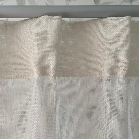 Classic Linen Curtain with multifunctional tape