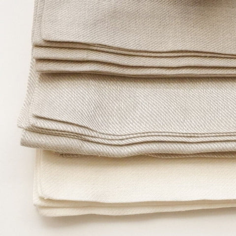 Classic Linen Table Runner (grey, grey&white, white)