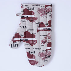 Kitchen Glove with different prints