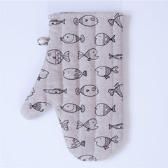 Kitchen Glove with different prints