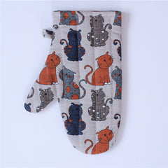 Kitchen Glove with different prints