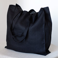 Shoulder shopping bag with different prints