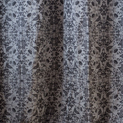 Linen Throw Bird (black)