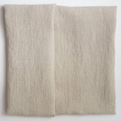 Luxury Natural Linen Color Pillowcase With/Without Buttons