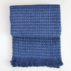 Linen throw Waffle - Linen Room Latvia