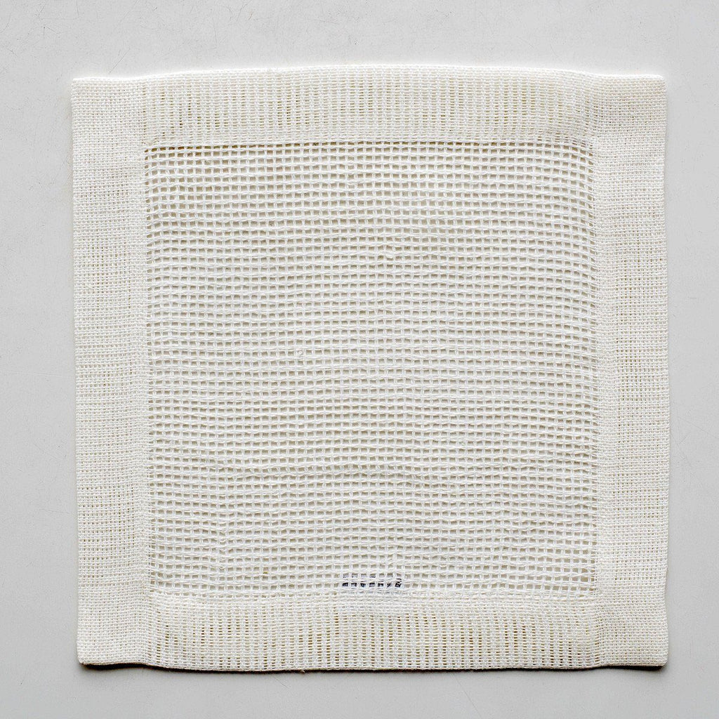 Napkin Caneva serviettes Linen Room Latvia 27 x 27 cm white 