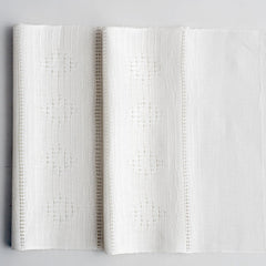 Table Runner with picked pattern - Linen Room Latvia