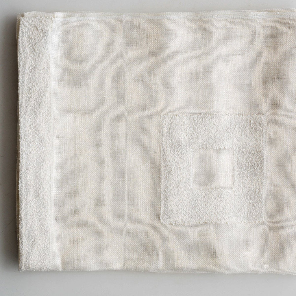 Linen Curtain with square - Linen Room Latvia