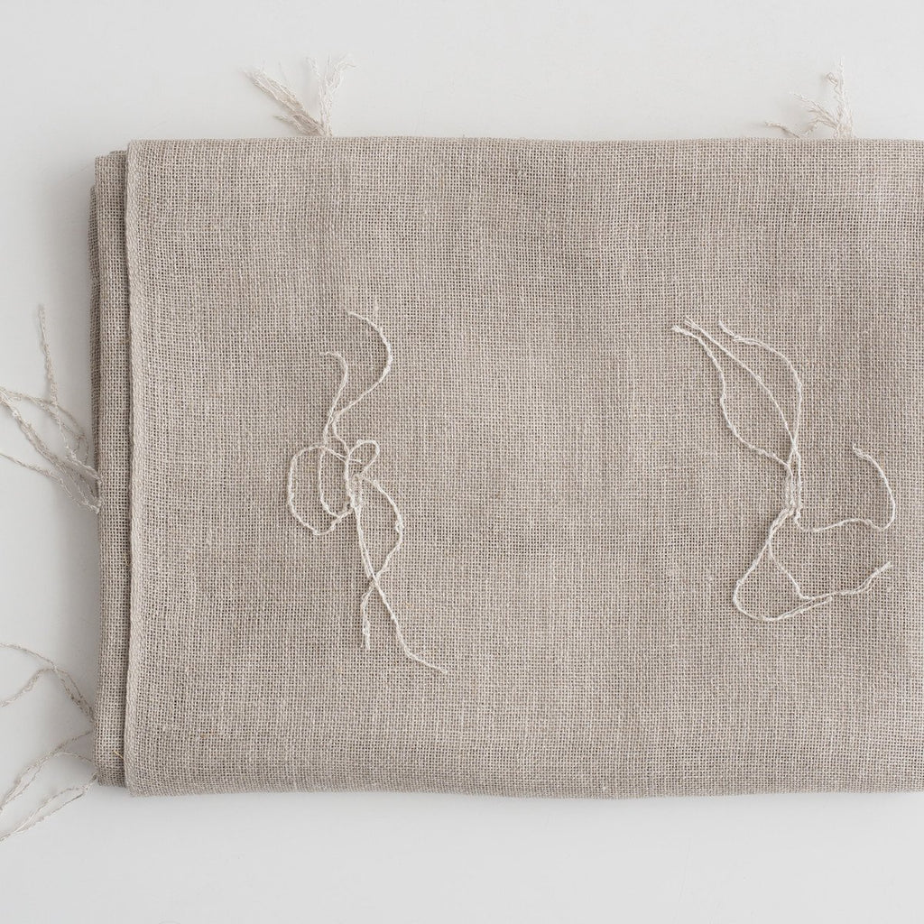 Linen Curtains with panicles - Linen Room Latvia