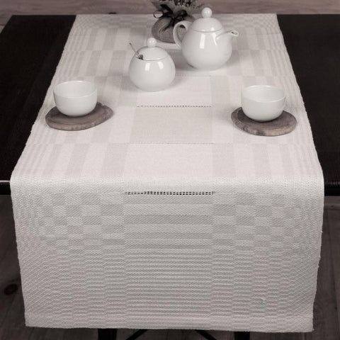 Table Runner with hem-stitch