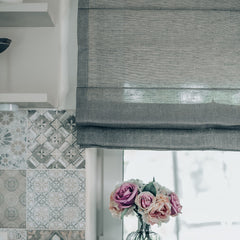 Linen Roman Blinds